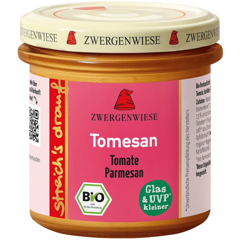 Alimente - Crema tartinabila vegetala Tomesan cu tomate si parmezan