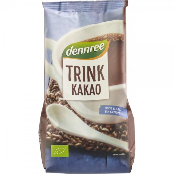 Cacao instant pentru baut bio Dennree