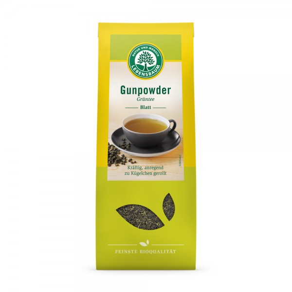 Ceai verde Gunpowder China bio Lebensbaum