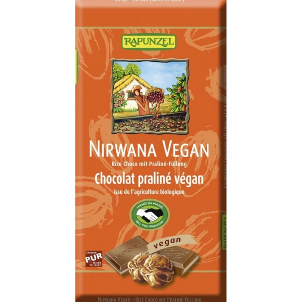 Ciocolata Nirwana Vegana bio Rapunzel