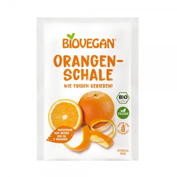 Coaja de portocala rasa fara gluten bio Biovegan