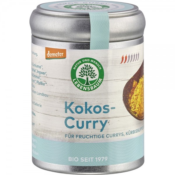 Condiment pentru Curry cu cocos bio Lebensbaum