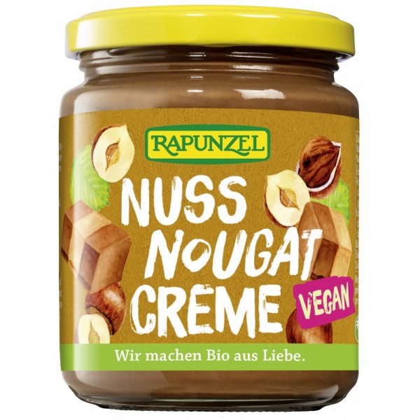 Crema de alune Nougat bio Rapunzel