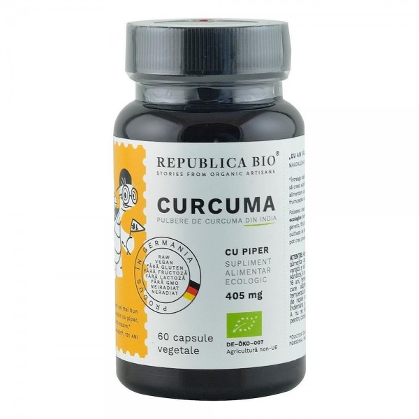 Curcuma 60 capsule bio Republica bio