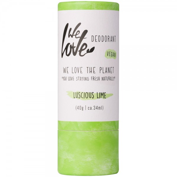 Deodorant natural stick Luscious Lime We love the planet