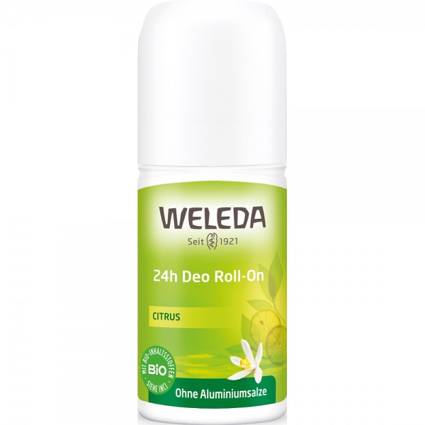 Deodorant Roll-On 24h cu extract de citrice Weleda