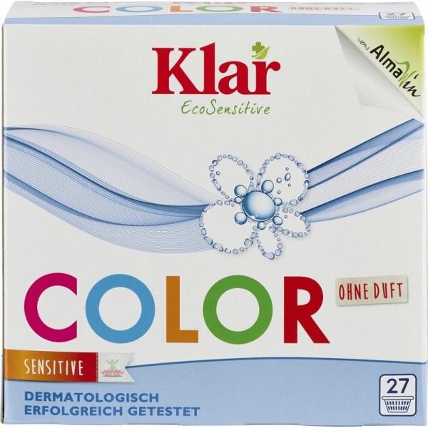 Detergent pudra pentru rufe colorate fara parfum Klar