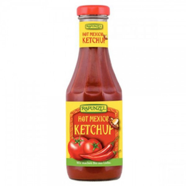 Ketchup de tomate Hot Mexico bio Rapunzel