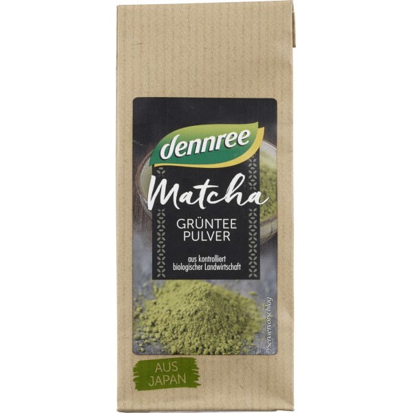 Matcha pulbere de ceai verde bio Dennree