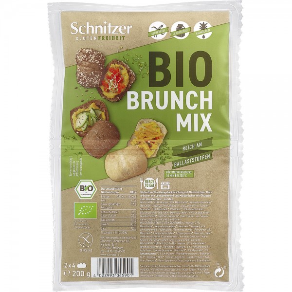 Mix de chifle fara gluten pentru mic dejun bio Schnitzer