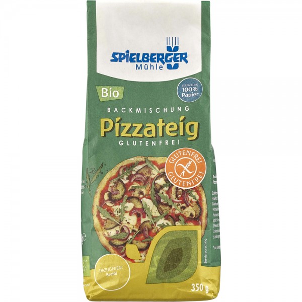 Mix de faina pentru aluat de pizza, fara gluten bio Spielberger