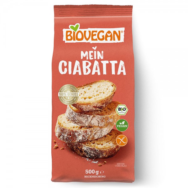 Mix de faina pentru ciabatta, fara gluten bio Biovegan