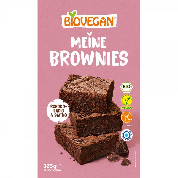 Mix pentru brownie vegan, fara gluten bio Biovegan