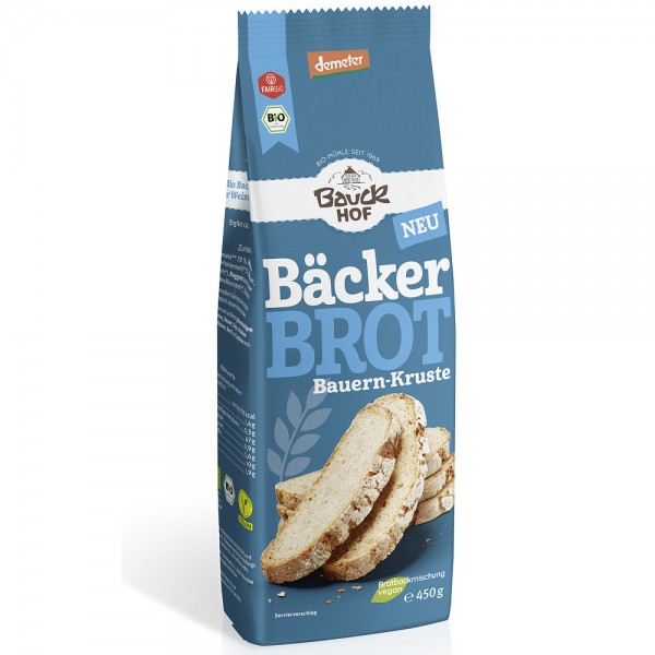 Mix pentru painea brutarului, cu crusta, demeter bio BauckHof