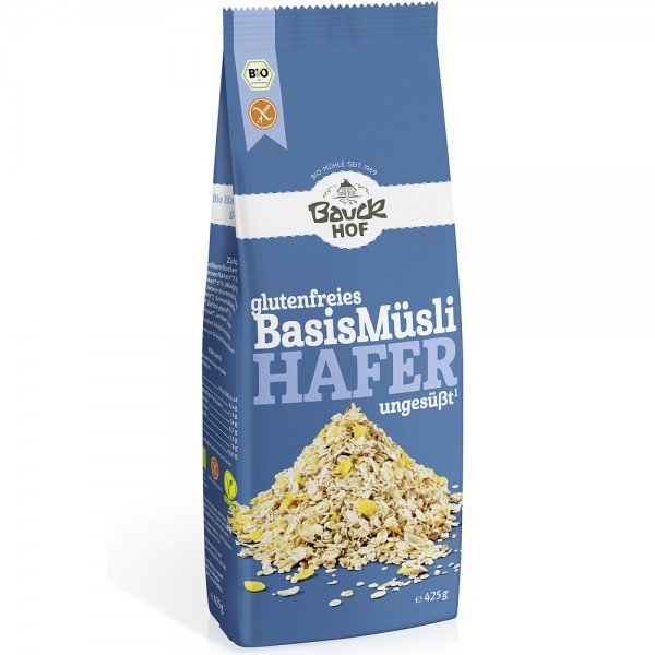 Musli de baza cu ovaz fara gluten bio BauckHof