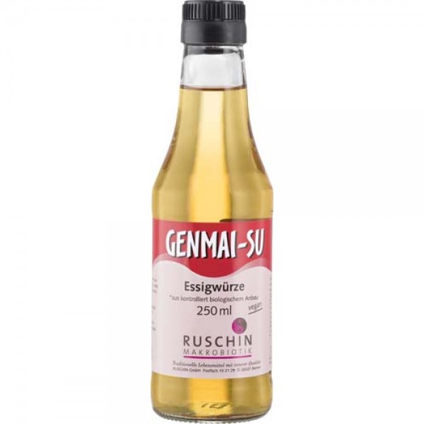 Otet condiment din orez intregral Genmai-Su bio Ruschin 