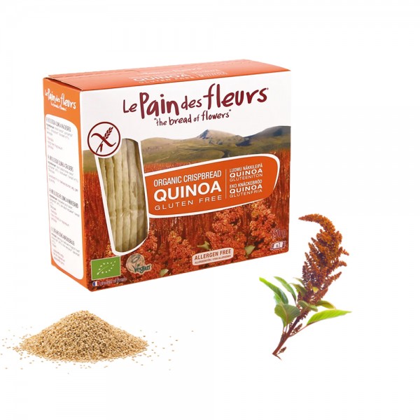 Paine crocanta cu quinoa fara gluten bio Blumenbrot