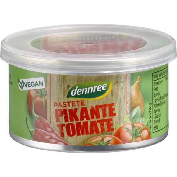 Pate picant cu tomate bio Dennree