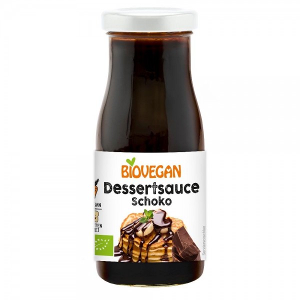 Sos de ciocolata pentru desert fara gluten bio Biovegan