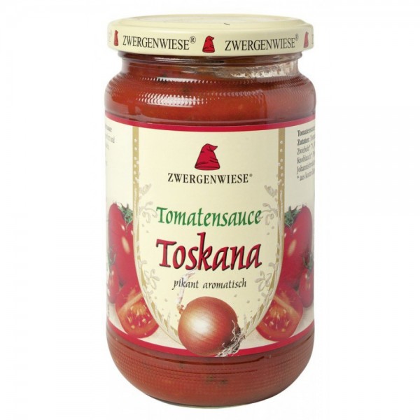 Sos de tomate Toskana picant fara gluten bio Zwergenwiese