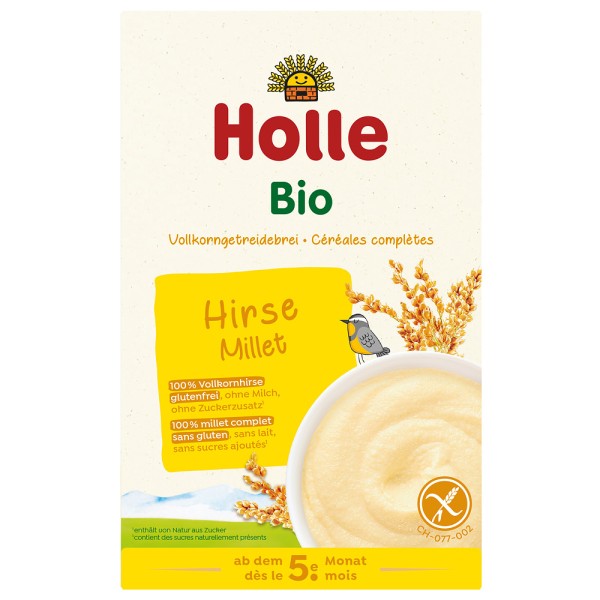 Terci din mei integral, fara gluten, pentru copii, +5 luni bio Holle