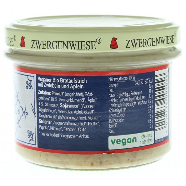 Unsoare vegetala cu ceapa fara gluten bio Zwergenwiese