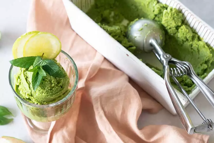 Rețetă Înghețată bio green smoothie