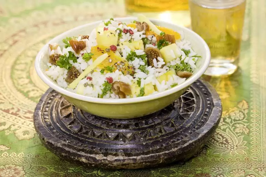 Rețetă Salata orientala cu orez bio