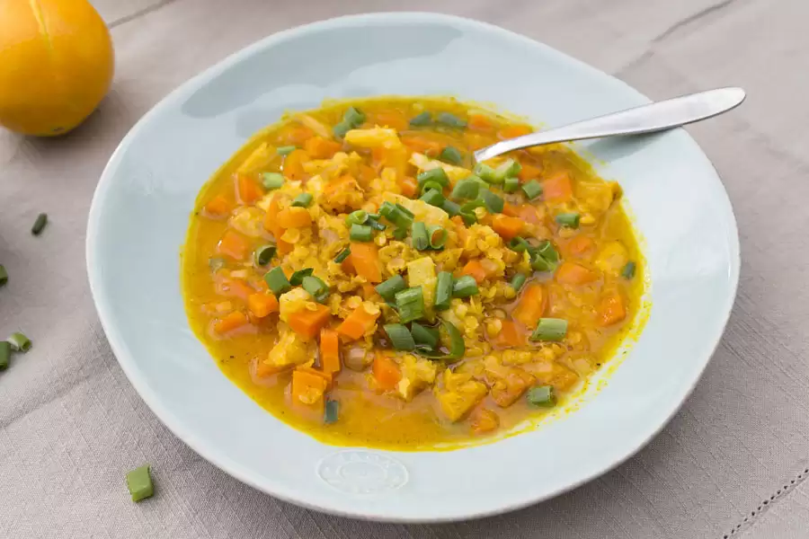 Rețetă Supa de linte si morcovi