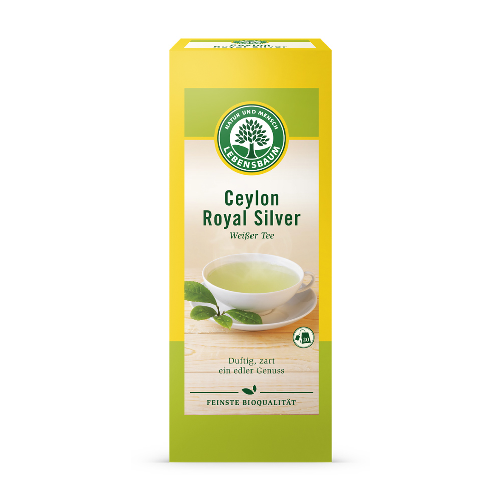Ceai alb Ceylon Royal Silver