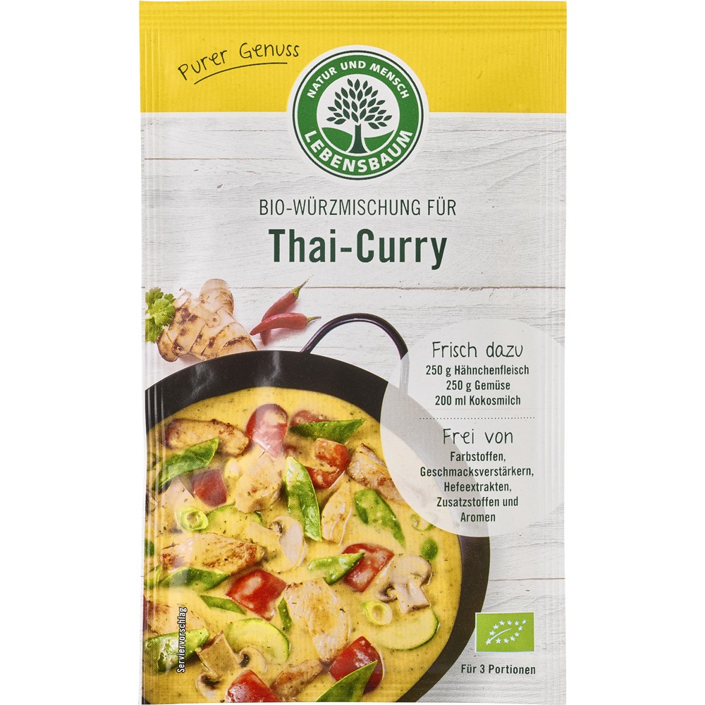 Condiment bio Thai-Curry