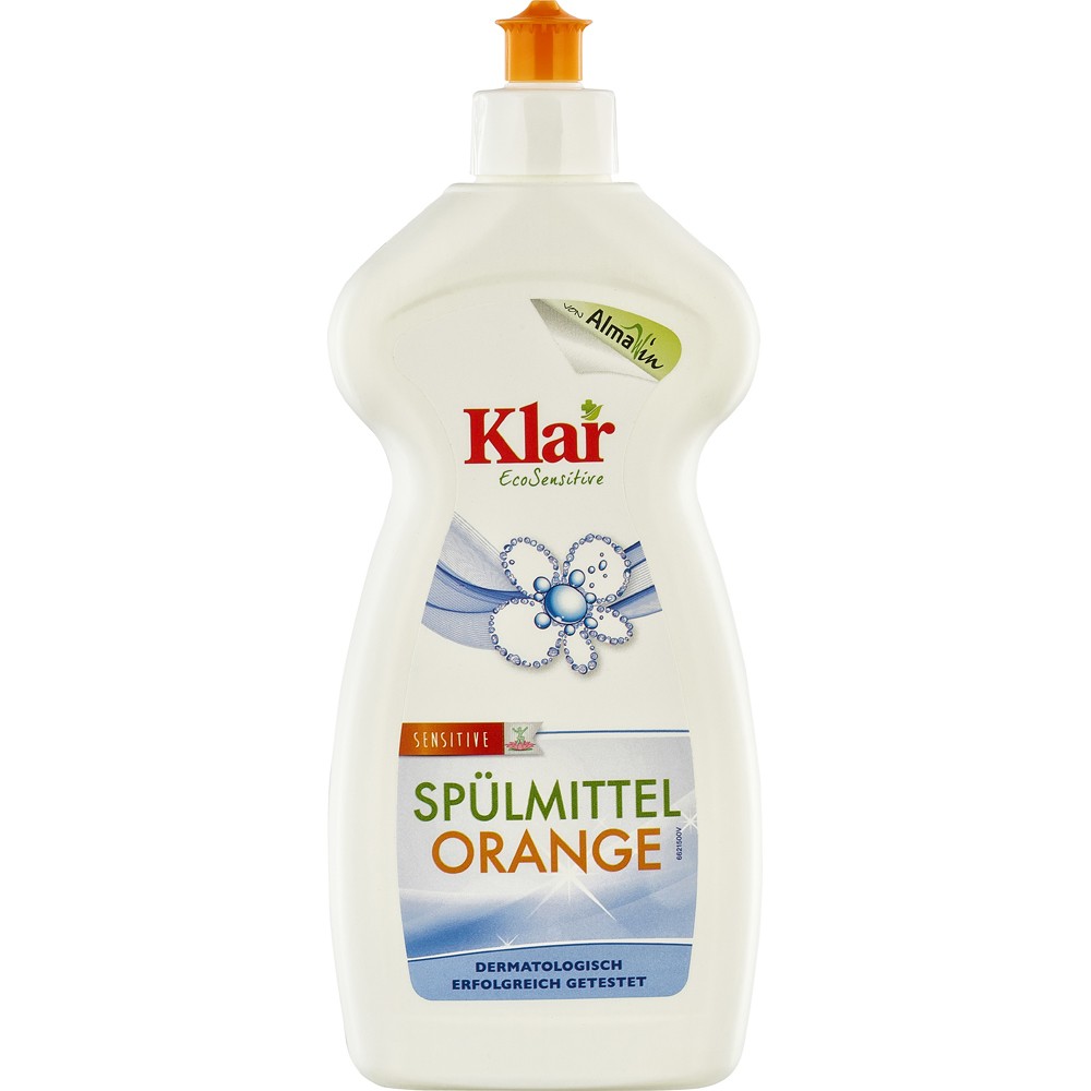 Detergent lichid sensitiv cu portocala pentru vase