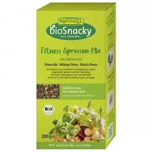 Amestec Fitness de seminte pentru germinat bio BioSnacky Rapunzel