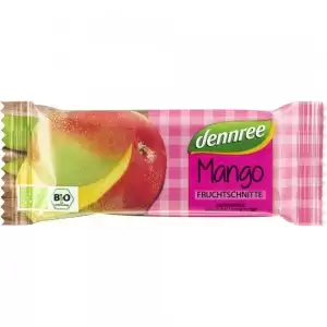 Baton de fructe cu mango bio Dennree
