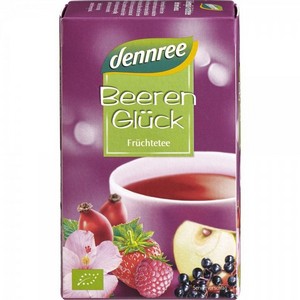Ceai cu fructe de padure 20 plicuri bio Dennree