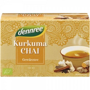 Ceai Curcuma Chai 20 plicuri bio Dennree