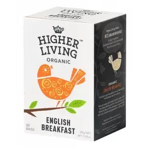 Ceai English Breakfast 20 plicuri bio Higher Living