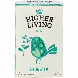 Ceai incantare pentru digestie 15 plicuri bio Higher Living