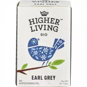 Ceai negru Earl Grey 20 plicuri bio Higher Living