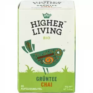 Ceai verde Chai 20 plicuri bio Higher Living