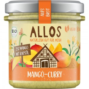 Crema tartinabila cu mango si curry fara gluten bio Allos