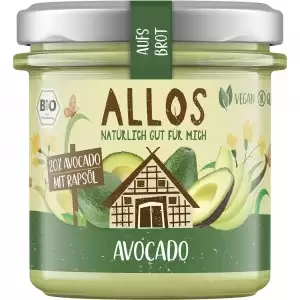 Crema tartinabila din avocado, fara gluten bio Allos