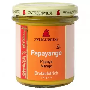Crema tartinabila Papayango cu papaya picanta si mango, fara gluten bio Zwergenwiese