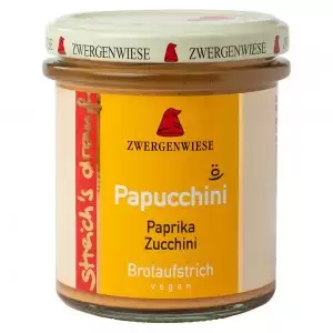Crema tartinabila Papucchini cu ardei si zucchini, fara gluten bio Zwergenwiese