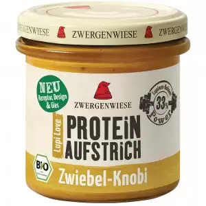 Crema tartinabila proteica cu lupin, ceapa si usturoi bio Zwergenwiese