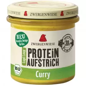 Crema tartinabila proteica cu lupin si curry bio Zwergenwiese