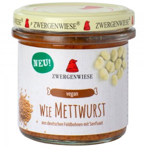 Crema tartinabila vegana Mettwurst fara gluten bio Zwergenwiese