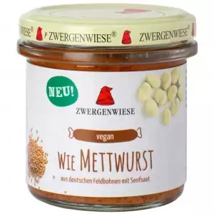 Crema tartinabila vegana Mettwurst, fara gluten bio Zwergenwiese