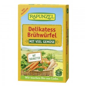 Cuburi de supă de legume delikatess 8buc bio Rapunzel