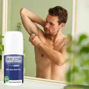Deodorant roll-on 24h pentru barbati Weleda